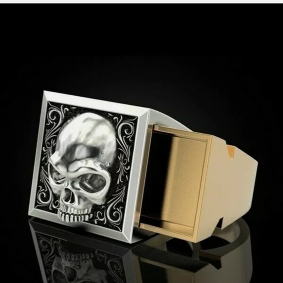Skull Stash Ring - Picture 4 of 7
